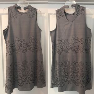 Love Fire Grey Lace Dress